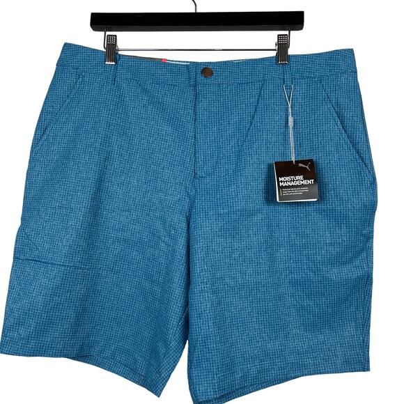 NEW! Puma Performance Fit Shorts Loose Knee Length - 40 - Picture 1 of 5